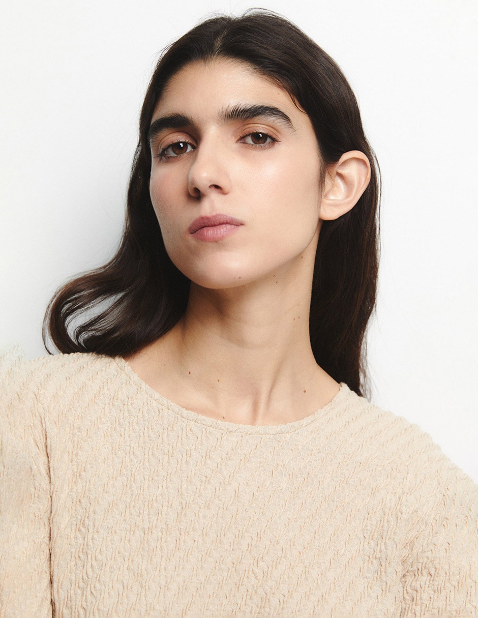 Blusa manga larga para mujer 3