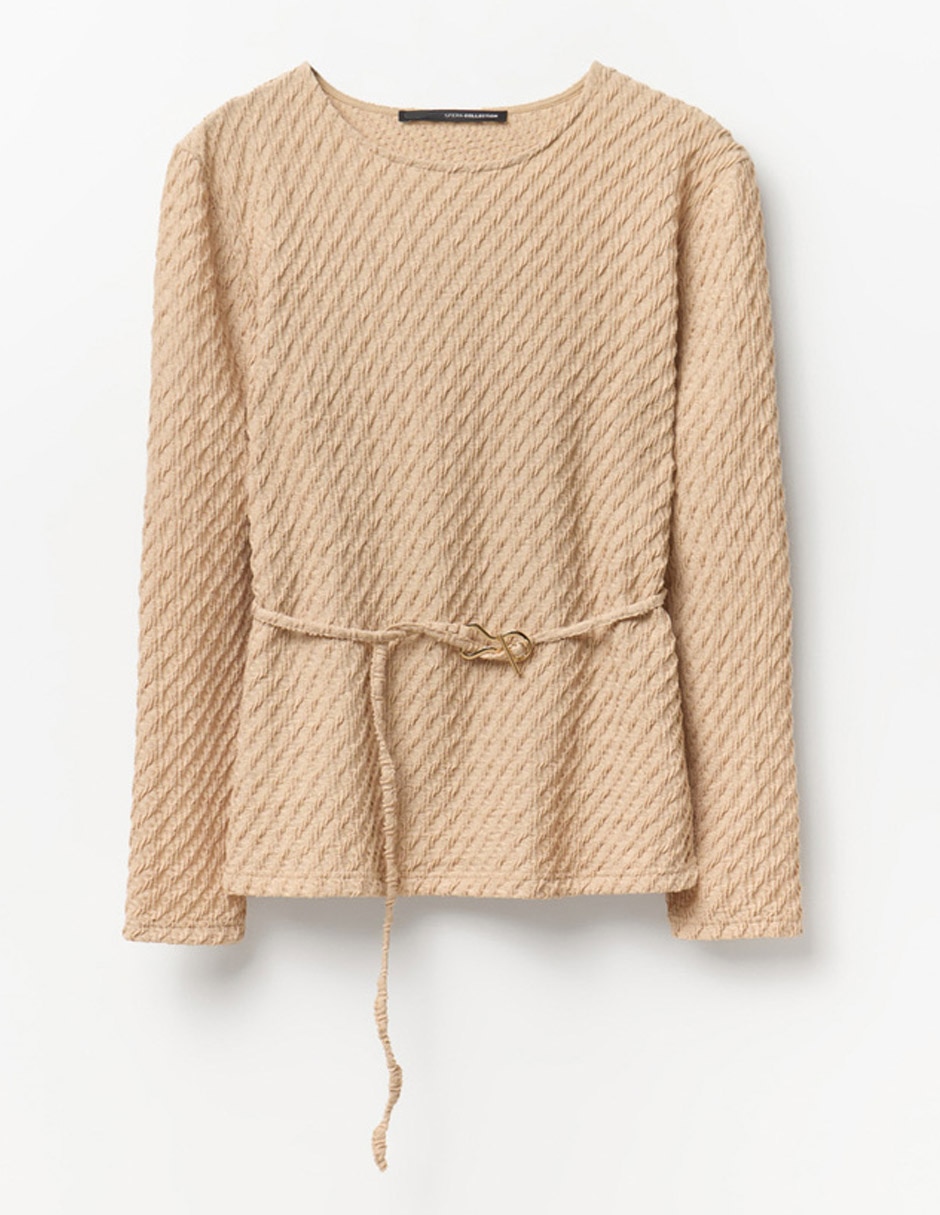 Blusa manga larga para mujer 5