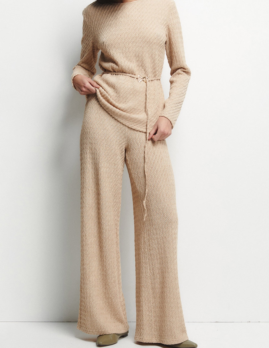 Pantalón relaxed sfera recto para mujer