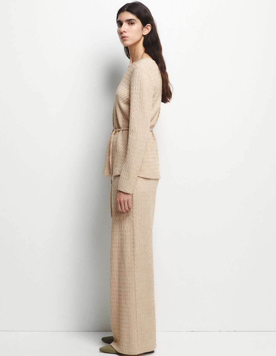 Pantalón relaxed sfera recto para mujer