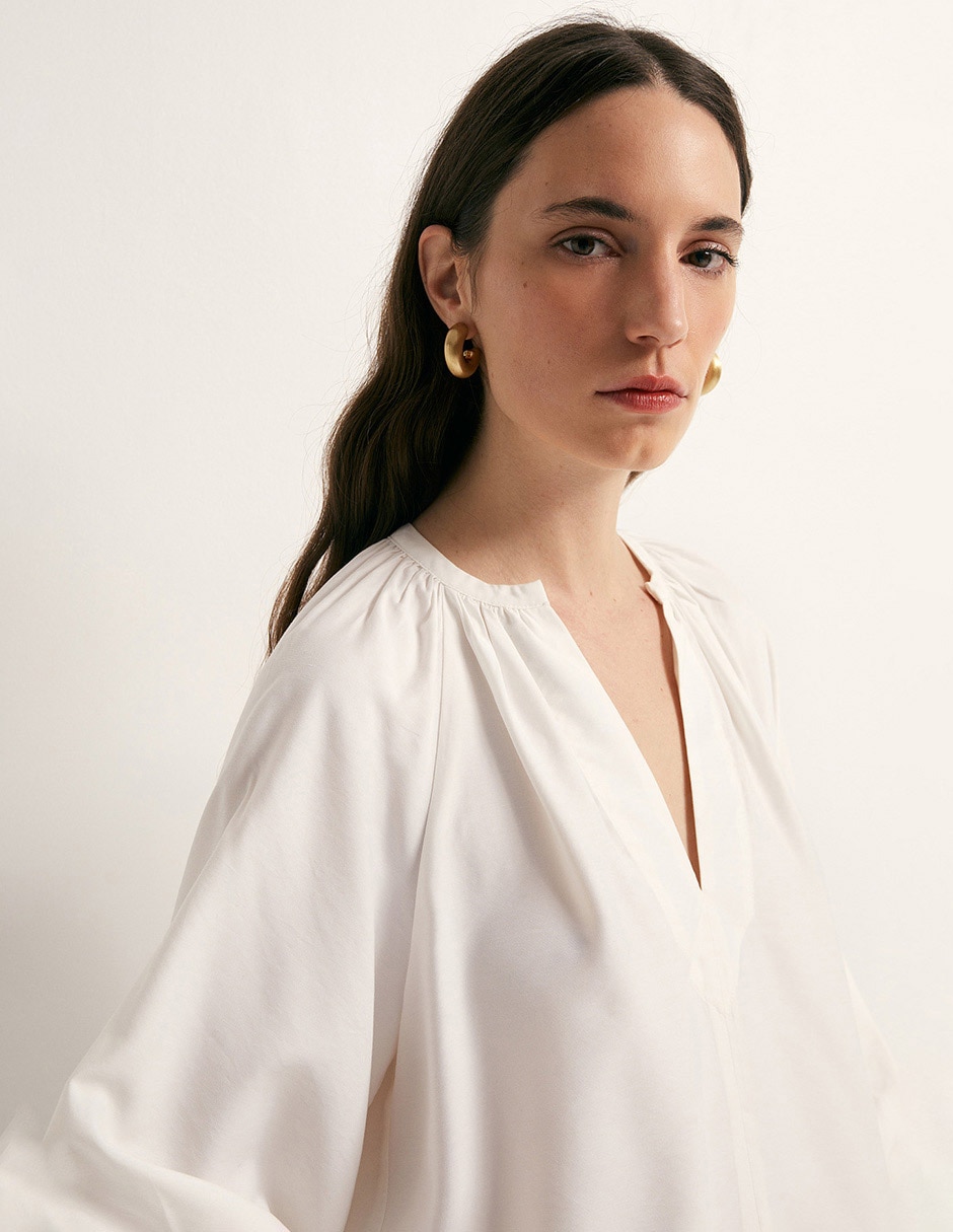 Blusa manga larga para mujer 3