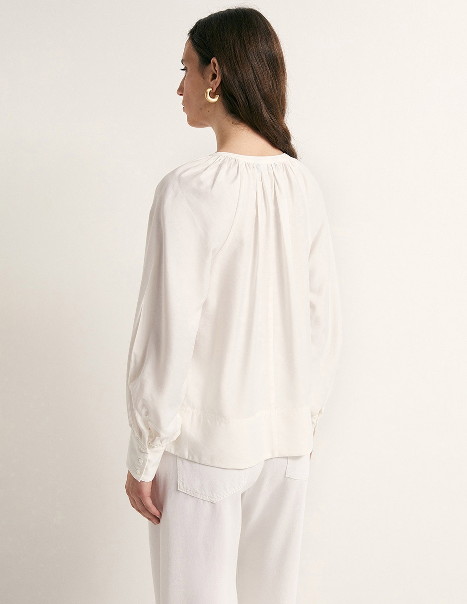 Blusa manga larga para mujer 5