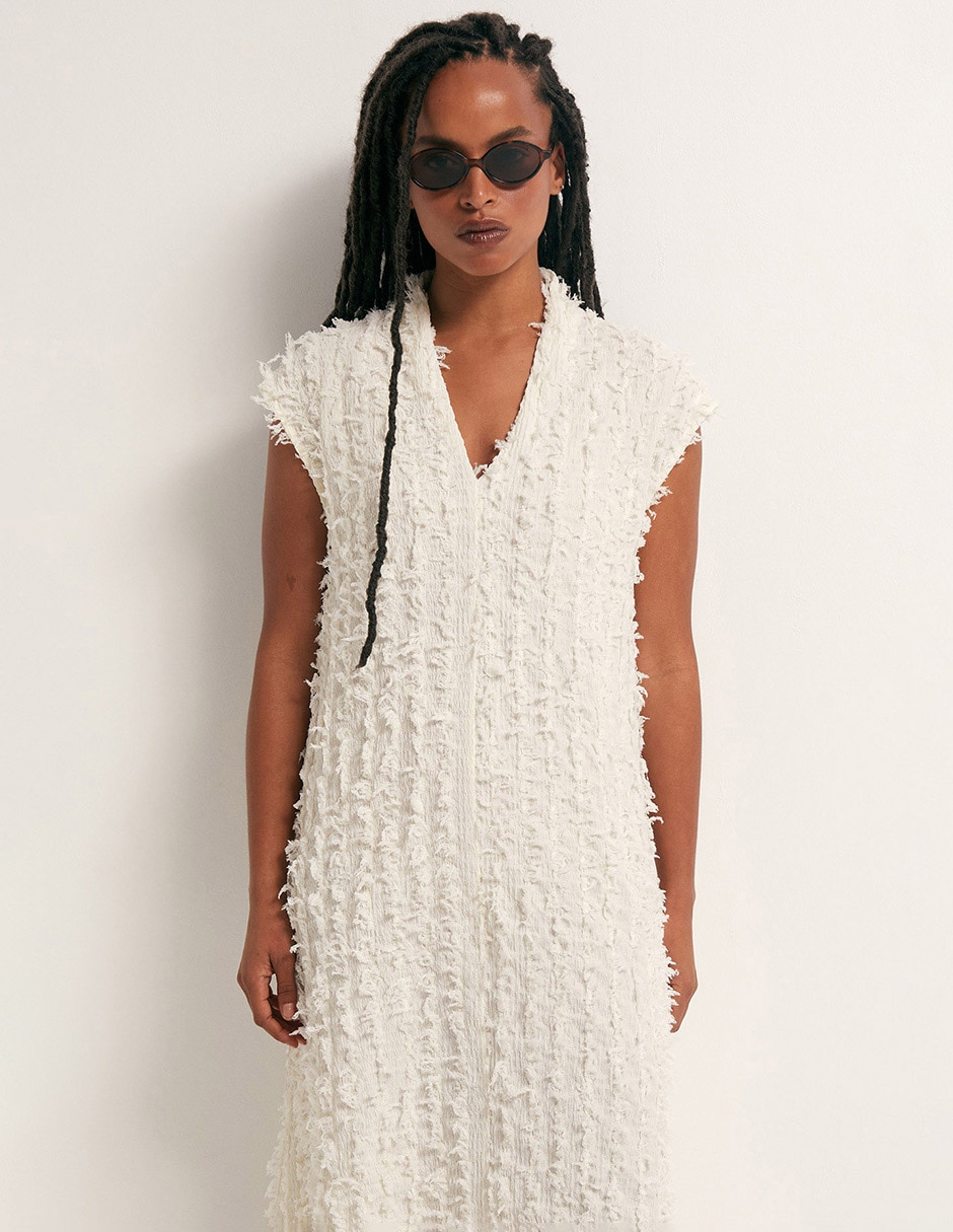 Vestido midi casual para mujer 5