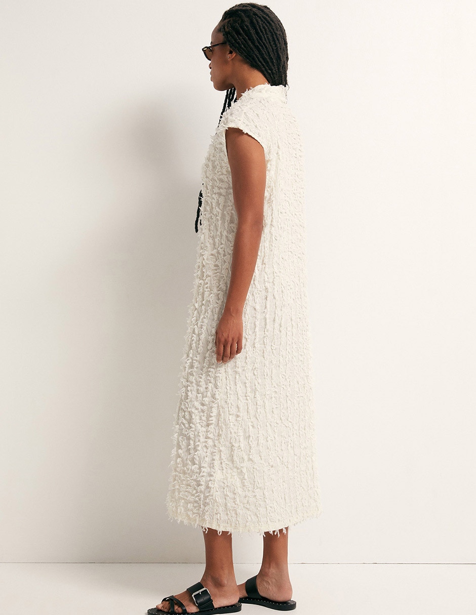 Vestido midi casual para mujer