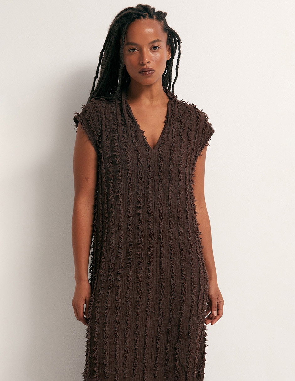Vestido midi casual para mujer 2
