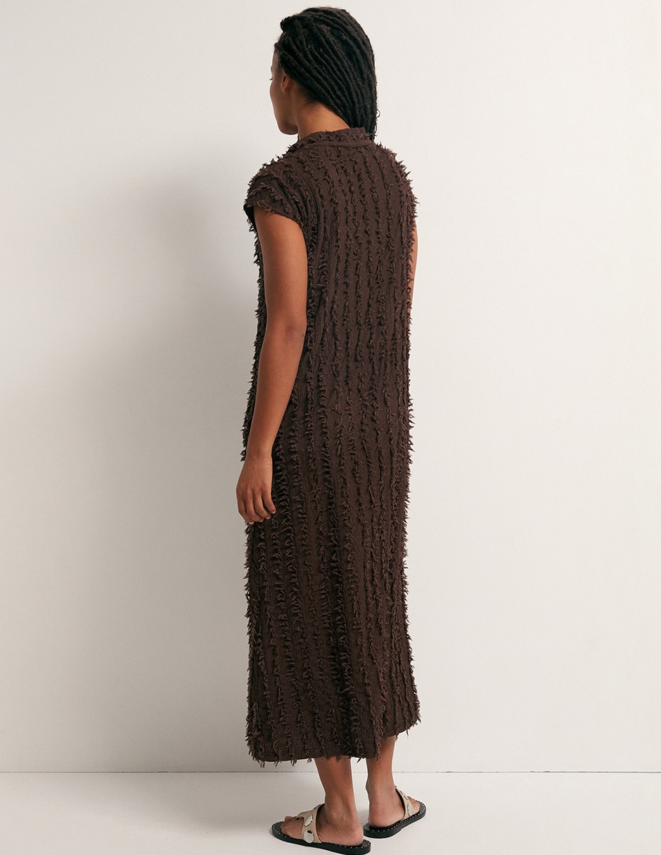 Vestido midi casual para mujer 5
