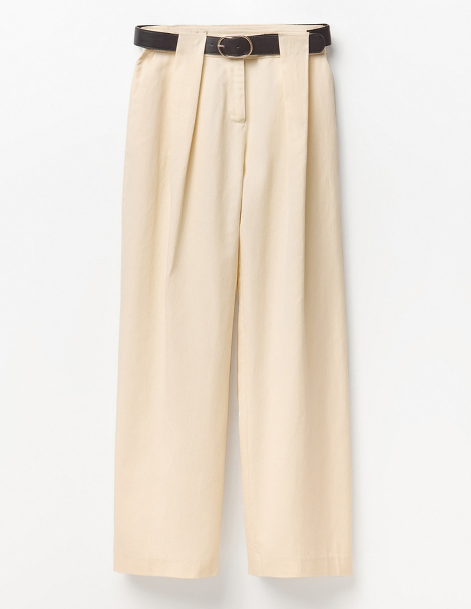 Pantalón acampanado Sfera amplio para mujer